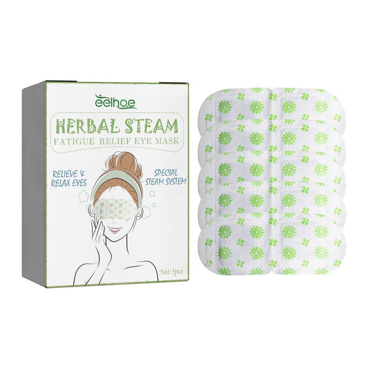 Herbal Steam Eye Mask for Dark Circle and Eye Puffiness (5pc)