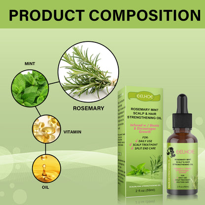 Pure Rosemary Hair Growth Oil- For Thinning, Growth and Hair Loss