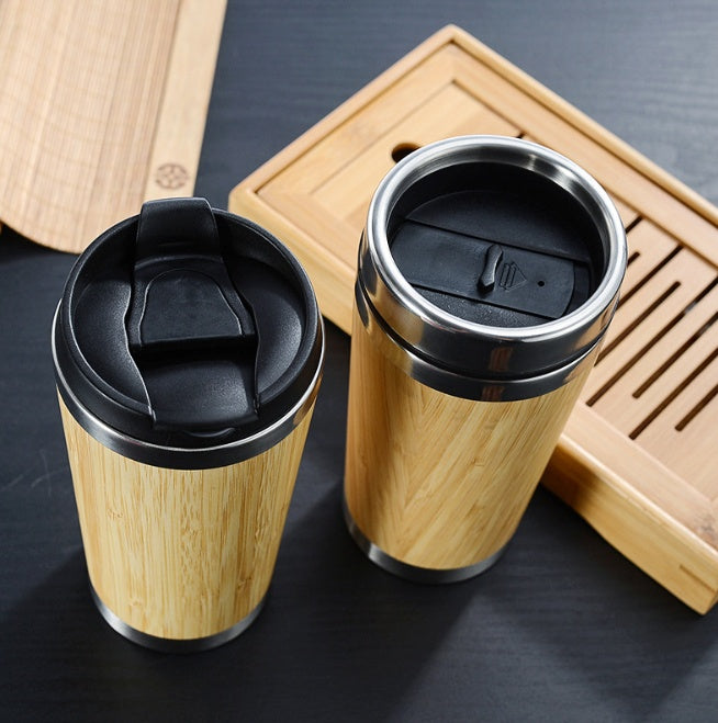 Bamboo Double Insulated Coffee Cup/Mug