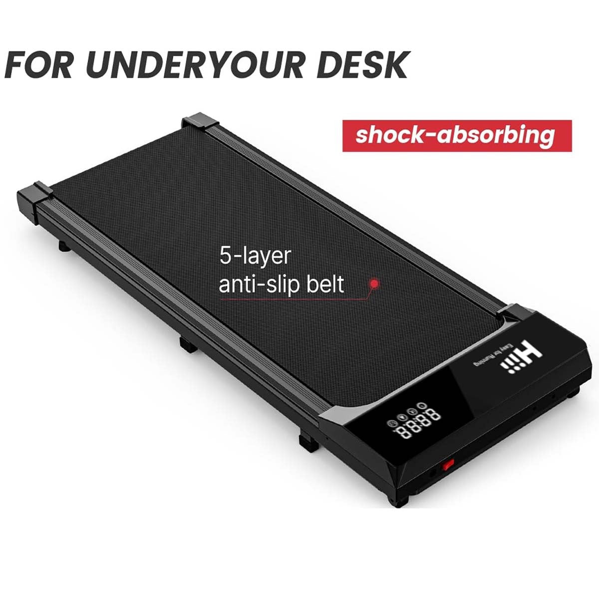 Under Desk Portable At Home Walking Treadmill