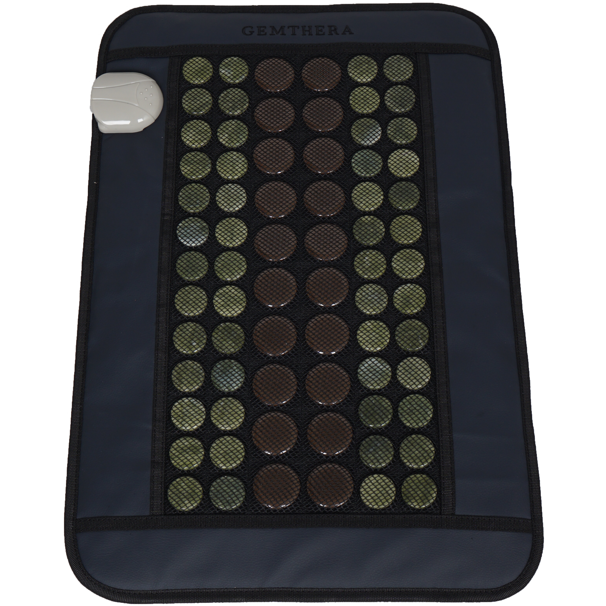 Infrared Therapy Mat from Front Angle- Navy