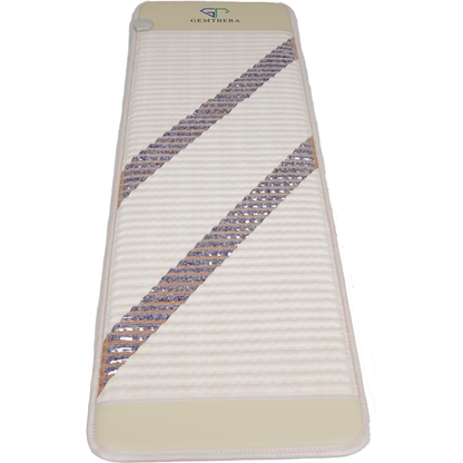 Infrared Mat from Angle-White/Cream with Purple